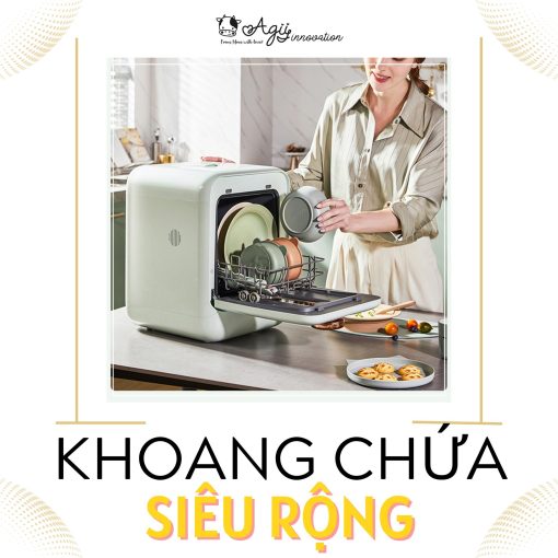 Máy rửa bình sữa Agii03 Innovation ( màu xanh) - Hình ảnh 11