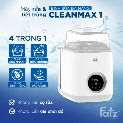 Máy rửa và tiệt trùng bình sữa đa năng Cleanmax 1 - Hình ảnh 10