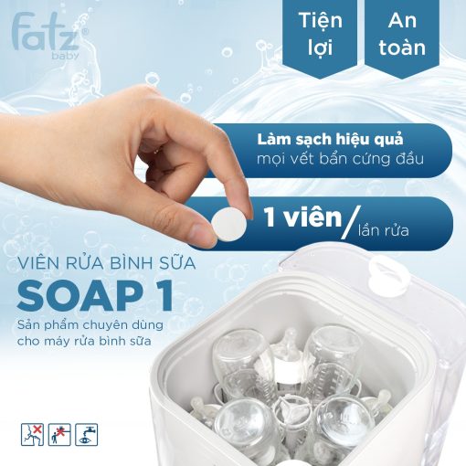 Viên rửa bình sữa Soap 1 - Hình ảnh 5