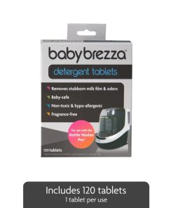 Hộp 120 viên rửa bình dùng cho máy rửa bình sữa Baby Brezza